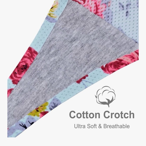 Floral Print Panties 5 pack set size L - Picture 2 of 4